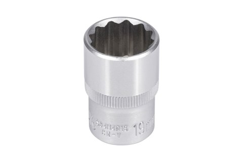 Jonnesway Nasadka 1/2" 12-kątna 19mm S04H4919 Jonnesway Nasadka 1/2" 12-kątna 19mm S04H4919