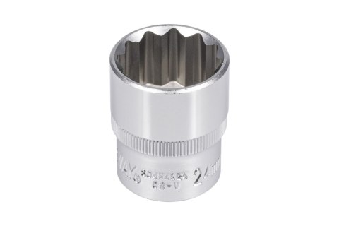 Jonnesway Nasadka 1/2" 12-kątna 24mm S04H4924 Jonnesway Nasadka 1/2" 12-kątna 24mm S04H4924