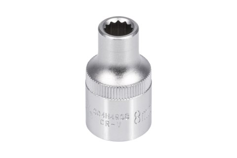 Jonnesway Nasadka 1/2" 12-kątna 8mm S04H4908 Jonnesway Nasadka 1/2" 12-kątna 8mm S04H4908