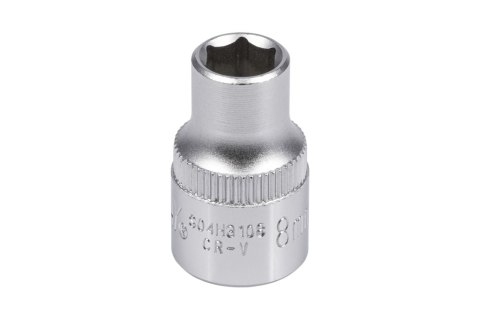 Jonnesway Nasadka 3/8" 6-kątna 8mm S04H3108 Jonnesway Nasadka 3/8" 6-kątna 8mm S04H3108
