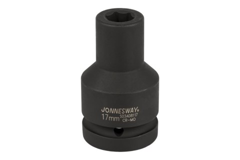 Jonnesway Nasadka udarowa długa 1" 17mm S03AD8117 Jonnesway Nasadka udarowa długa 1" 17mm S03AD8117