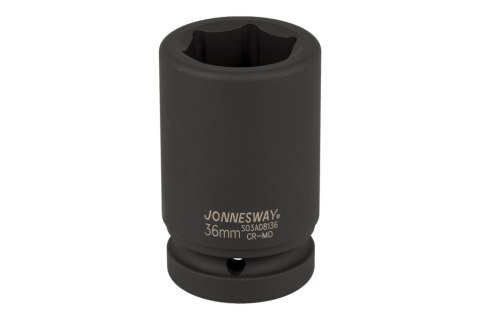 Jonnesway Nasadka udarowa długa 1" 36mm S03AD8136 Jonnesway Nasadka udarowa długa 1" 36mm S03AD8136