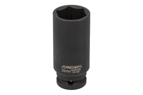 Jonnesway Nasadka udarowa długa 1/2" 26mm S03AD4126 Jonnesway Nasadka udarowa długa 1/2" 26mm S03AD4126