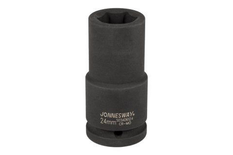 Jonnesway Nasadka udarowa długa 3/4" 24mm S03AD6124 Jonnesway Nasadka udarowa długa 3/4" 24mm S03AD6124