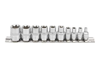 Jonnesway Zestaw 10szt. nasadek 1/4" i 3/8" E-TORX S06H310S
