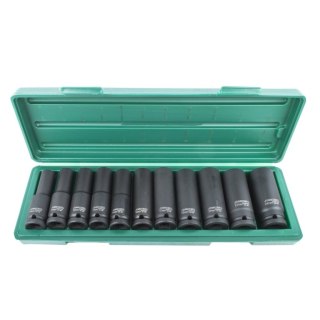 Jonnesway Zestaw 11szt. nasadek udarowych długich 1/2" S03AD4111S