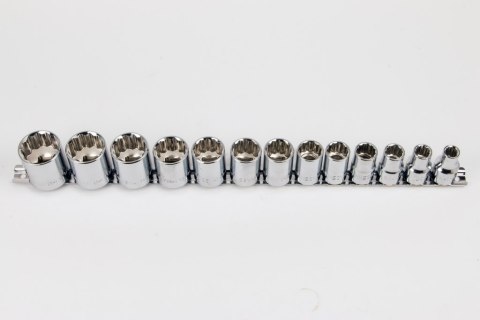 Jonnesway Zestaw 13szt. nasadek 1/2" 12-kątnych calowych S05H4213S Jonnesway Zestaw 13szt. nasadek 1/2" 12-kątnych calowych S05H4213S