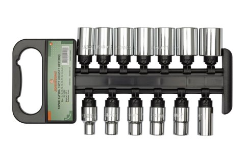 Jonnesway Zestaw 13szt. nasadek 1/2" 12-kątnych metrycznych S05H4113S Jonnesway Zestaw 13szt. nasadek 1/2" 12-kątnych metrycznych S05H4113S