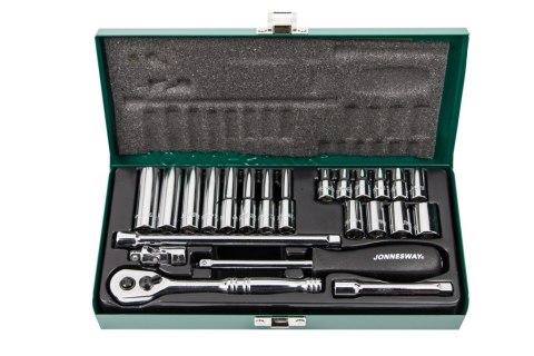 Jonnesway Zestaw 23szt. narzędzi 1/4" calowych S05H2223S Jonnesway Zestaw 23szt. narzędzi 1/4" calowych S05H2223S