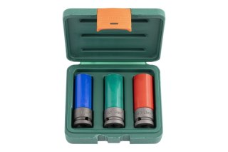 Jonnesway Zestaw 3szt. nasadek udarowych długich 1/2" do felg aluminiowych S18A4103S