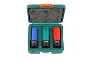 Jonnesway Zestaw 3szt. nasadek udarowych długich 1/2" z magnesem do felg aluminiowych S22A4103MS