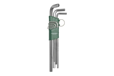 Jonnesway Zestaw 9szt. kluczy wpustowych ampulowych giętych bardzo długich bezpoślizgowych 1.5-10mm H03SA109S Jonnesway Zestaw 9szt. kluczy wpustowych ampulowych giętych bardzo długich bezpoślizgowych 1.5-10mm H03SA109S