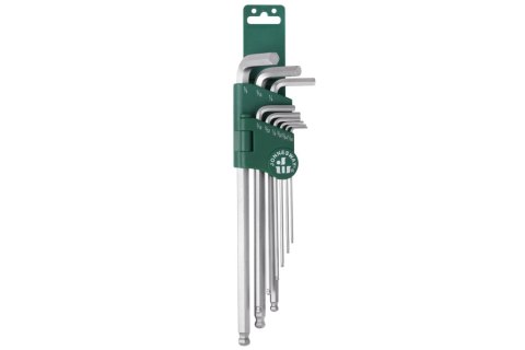 Jonnesway Zestaw 9szt. kluczy wpustowych ampulowych giętych bardzo długich z kulką calowych 1/16"-3/8" H06SM209S Jonnesway Zestaw 9szt. kluczy wpustowych ampulowych giętych bardzo długich z kulką calowych 1/16"-3/8" H06SM209S