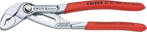 KNIPEX Szczypce nastawne do rur Cobra, 180mm, 87 03 180, KNIPEX