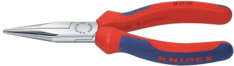 KNIPEX Szczypce płaskie wydłużone, 160mm, kształt 2, 30 25 160, KNIPEX