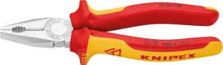 KNIPEX Szczypce uniwersalne (kombinerki) VDE, 180 mm, 03 06 180, KNIPEX