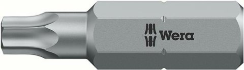 Wera Bit ciagliwo-twardy 1/4" DIN3126C6,3, do srub z gniazdem Torx 25x25mm Wera