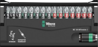 Wera Zestaw bitow Bit-Check 30 BiTorsion 1 Wera