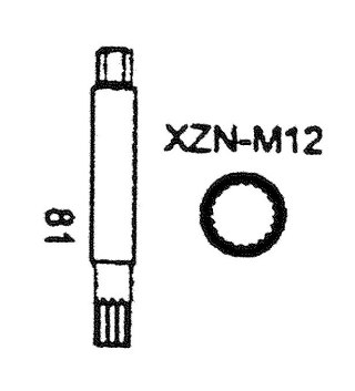 Jonnesway Klucz do amortyzatorów SPLINE M12 AN050011-81