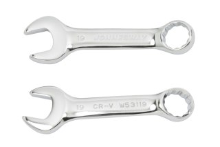 Jonnesway Klucz płasko-oczkowy krótki 19mm W53119