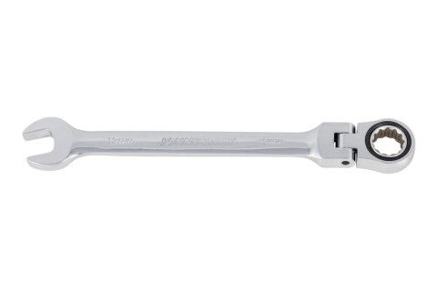 Jonnesway Klucz płasko-oczkowy przegubowy z grzechotką 12mm W66112 Jonnesway Klucz płasko-oczkowy przegubowy z grzechotką 12mm W66112