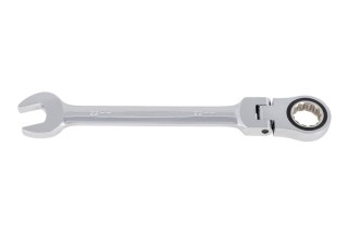 Jonnesway Klucz płasko-oczkowy przegubowy z grzechotką 22mm W66122
