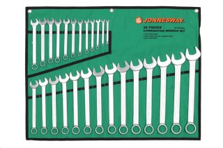 Jonnesway Zestaw 26szt. kluczy płasko-oczkowych 6-32mm W26126SA