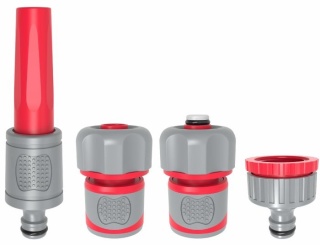 AWTOOLS Zestaw zraszający 4 cześciowy 3/4" gumowy uchwyt AW61121