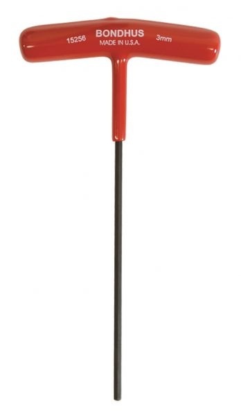 Bondhus Klucz imbusowy 3mm uchwyt typ T BO15256 Bondhus Klucz imbusowy 3mm uchwyt typ T BO15256