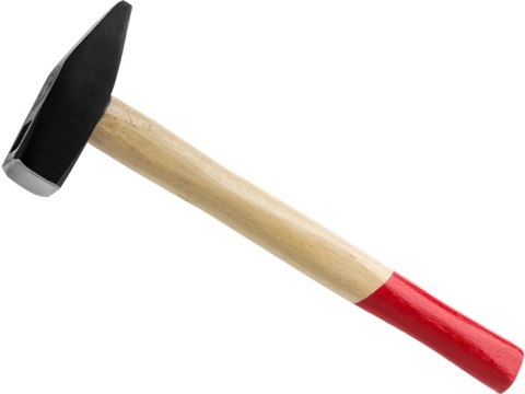 Drel Młotek ślusarski 2000 g, trzonek drewniany CON-HHM-0200