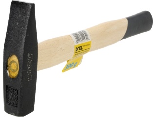 Drel Młotek ślusarski 300 g, trzonek drewniany CON-HHM-0030