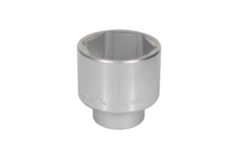 Jonnesway Nasadka 1" 6-kątna 80mm S04H8180 Jonnesway Nasadka 1" 6-kątna 80mm S04H8180