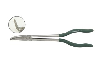 Jonnesway Szczypce długie 11" wygięte 90° P7603