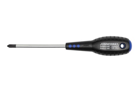 Jonnesway Wkrętak krzyżakowy PH2 x 100mm D04P2100 Jonnesway Wkrętak krzyżakowy PH2 x 100mm D04P2100