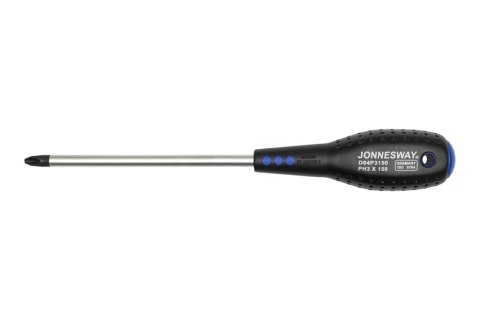 Jonnesway Wkrętak krzyżakowy PH3 x 150mm D04P3150 Jonnesway Wkrętak krzyżakowy PH3 x 150mm D04P3150