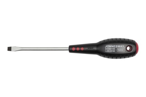 Jonnesway Wkrętak płaski 6.5 x 100mm D04S6100 Jonnesway Wkrętak płaski 6.5 x 100mm D04S6100
