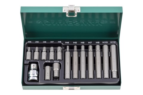 Jonnesway Zestaw 15szt. bitów 10mm ampulowych S29H4115S Jonnesway Zestaw 15szt. bitów 10mm ampulowych S29H4115S