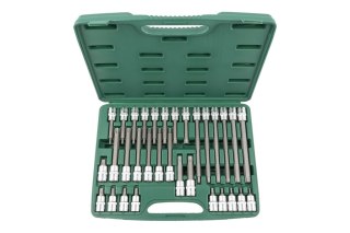 Jonnesway Zestaw 32szt. bitów TORX z nasadką 1/2" S07H4932S