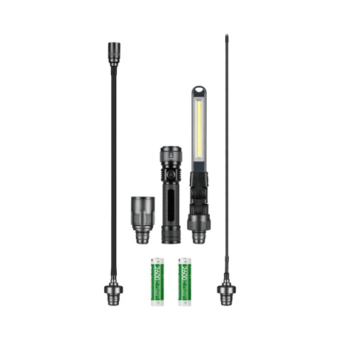 Lena Lighting Latarka z wymiennymi końcówkami 608759 Lena Lighting Latarka z wymiennymi końcówkami 608759