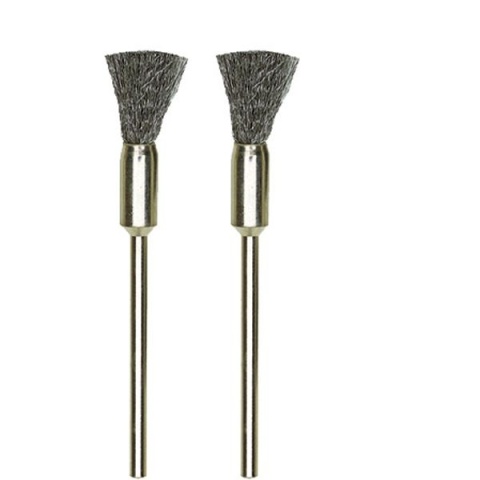 Proxxon Szczotki druciane pędzelkowe 8mm precyzyjne INOX 2szt. PR28955