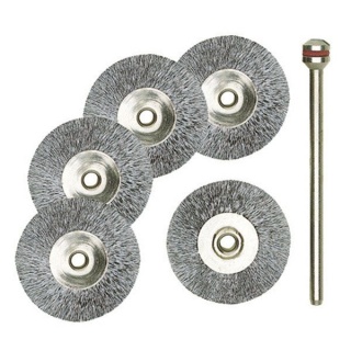 Proxxon Szczotki druciane precyzyjne 22mm INOX 5szt. PR28956