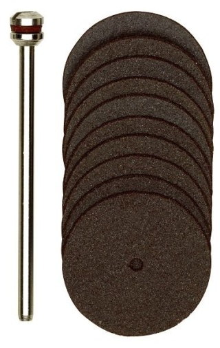 Proxxon Tarcze tnące korundowe do metalu 22mm 10szt. PR28810