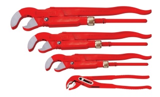 Rothenberger Zestaw kluczy do rur 1-2" 4szt, 70137X