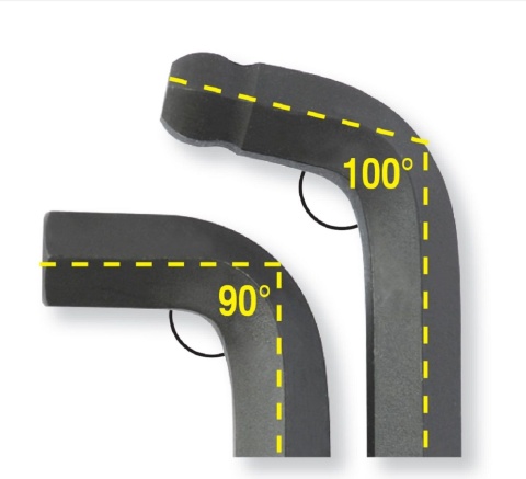 Bondhus Zestaw kluczy imbusowych9szt. ekstra długie BO67099