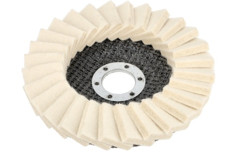 Drel Tarcza filcowa do polerowania lamelka 125x22x5mm CON-RP-64