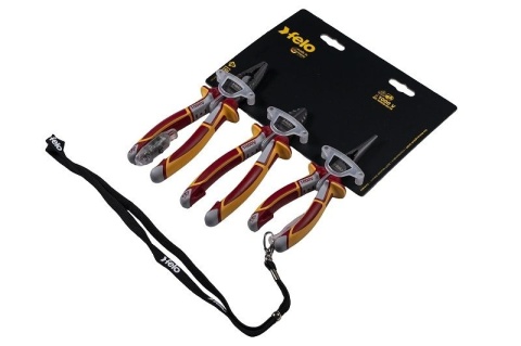 Felo Zestaw szczypiec izolowanych VDE 1000V