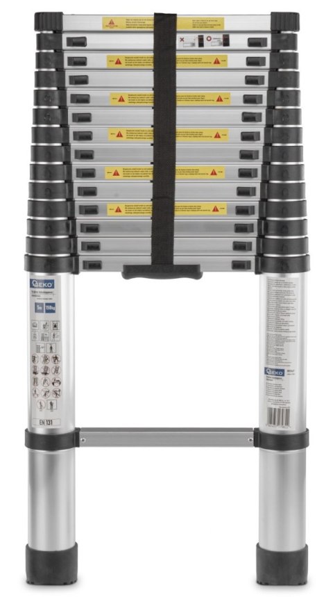 GEKO Drabina teleskopowa aluminiowa 5m 150kg (1) G02447
