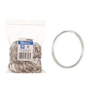 GEKO Kółko - brelok do kluczy 30mm - 100el. (30) G79960