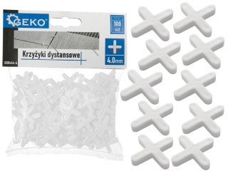 GEKO Krzyżyki dystansowe - 4,0mm - op.100szt (100) G00444-4