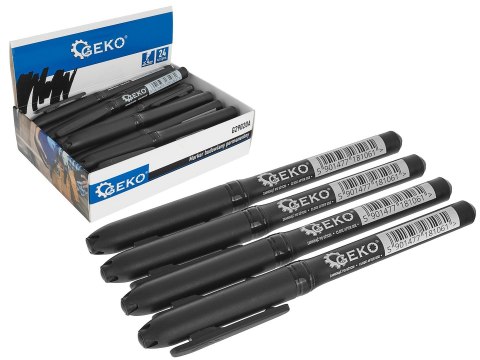 GEKO Marker budowlany permanentny - kartonik wystawowy 24szt. (24/1728) G29020A